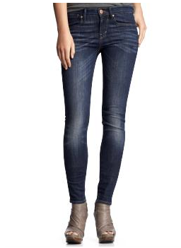 Gap Legging jeans (faded dark wash)