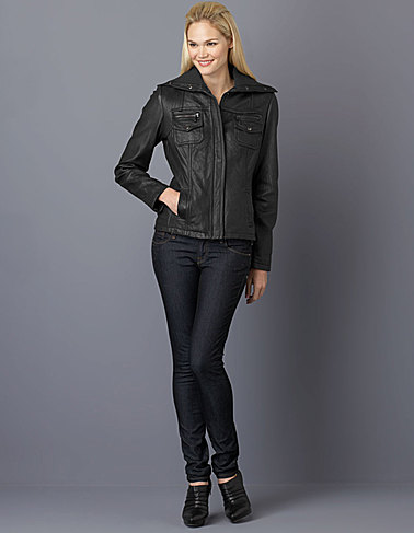 michael kors women's leather jackets