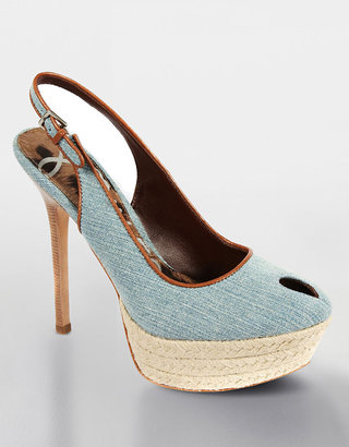 SAM EDELMAN Novato Peep-Toe Platform Pumps