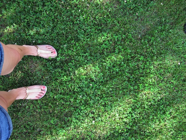 Feet in the Grass
