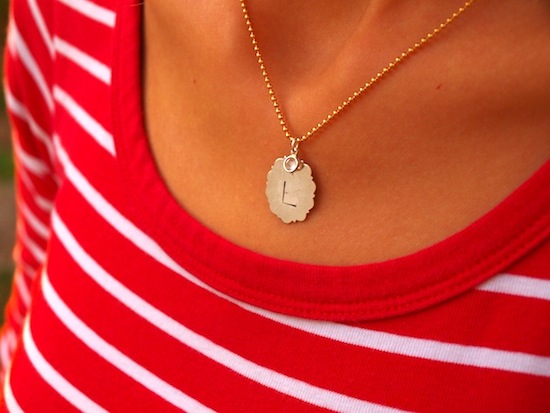 Jenny Present Little J Necklace